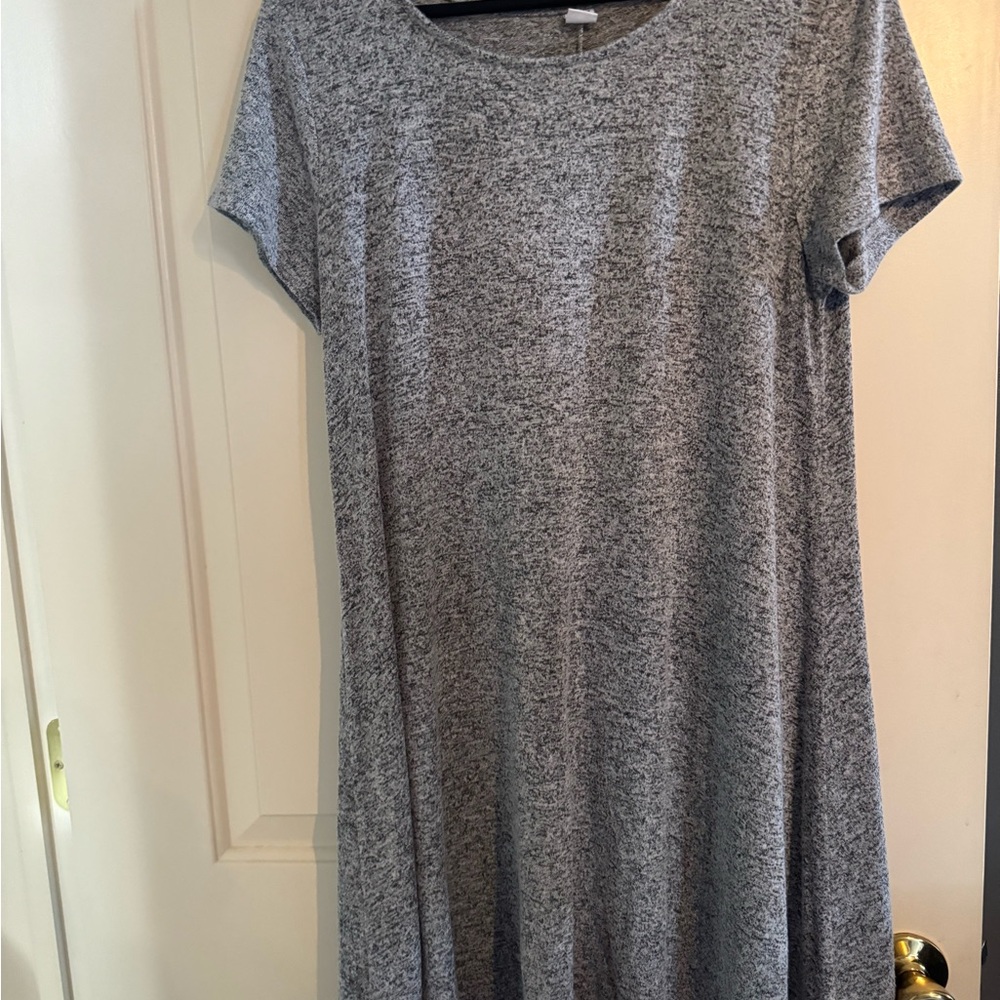 Old Navy Heather Gray Women's Swing Dress